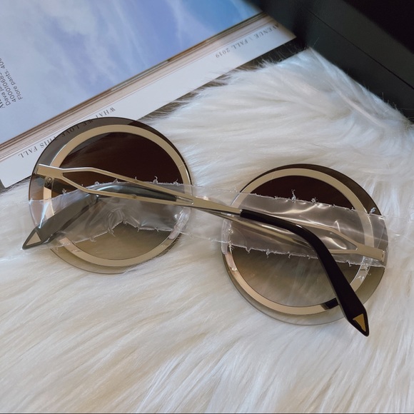 Victoria Beckham 65mm Oversize Round Sunglasses - Picture 4 of 12